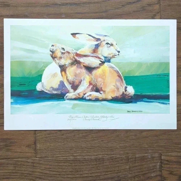 Barry Barnett Print, numbered and  signed - Picture 1 of 6